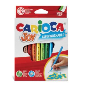 Μαρκαδόροι CARIOCA Joy Superwashable 12τμχ