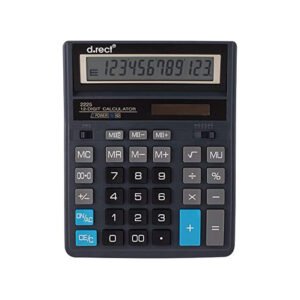 Αριθμομηχανή D.rect 2225 12 Ψηφίων