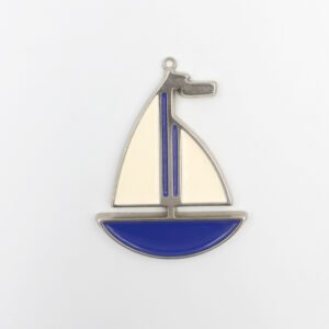Αξεσουάρ Μεταλλικό Καράβι 7,5x10cm