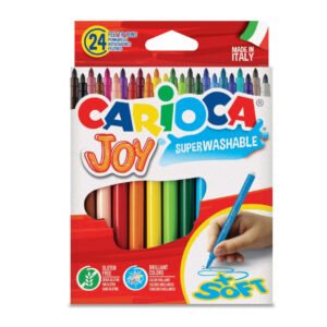 Μαρκαδόροι Carioca Joy Superwashable 24 Τεμαχίων