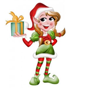 Εκτυπωμένο Ξύλινο Διακοσμητικό Ξωτικό