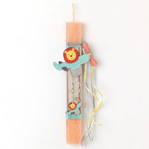 Αρωματική Πασχαλινή Λαμπάδα με Θέμα Lion Pilot