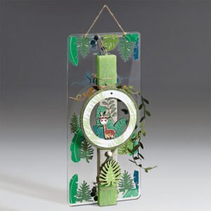 Αρωματική Λαμπάδα Καμηλοπάρδαλη Πάνω σε Πλάτη Plexiglass με Θέμα Safari