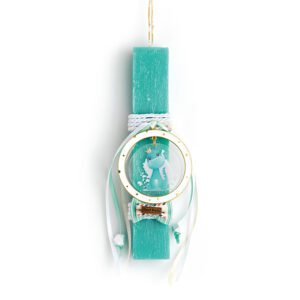 Αρωματική Πασχαλινή Λαμπάδα με Θέμα Δεινοσαυράκι 20cm