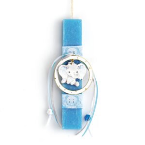 Αρωματική Πασχαλινή Λαμπάδα με Ελεφαντάκι 20cm