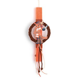 Αρωματική Πασχαλινή Λαμπάδα με Θέμα Παπουτσωμένος Γάτος