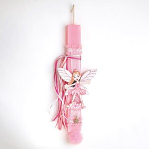 Αρωματική Πασχαλινή Λαμπάδα με Θέμα Νεράιδα