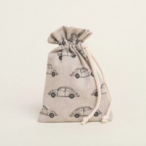 Πουγκί Κλασσικό VW Beetle με Κορδόνι 12cm x 17cm