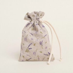 Πουγκί Λεβάντα με Κορδόνι 12cm x 17cm