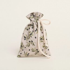 Πουγκί Ελιές με Κορδόνι 12cm x 17cm