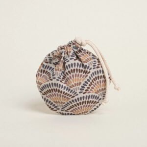 Πουγκί Οβάλ Πουγκί Βεντάλιες με Κορδόνι 13cm x 14cm