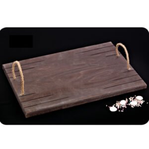 Χειροποίητος Δίσκος Γάμου Ξύλινος