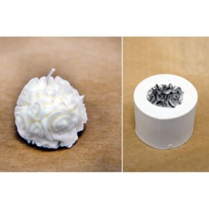 Καλούπι Σιλικόνης σε Σχήμα Λουλούδια 4.4cm