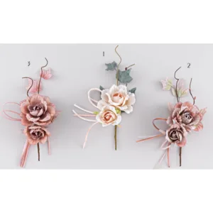 Ρομαντική Vintage Ανθοσύνθεση με Τριαντάφυλλα