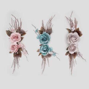 Ρομαντική Vintage Ανθοσύνθεση με Τριαντάφυλλα