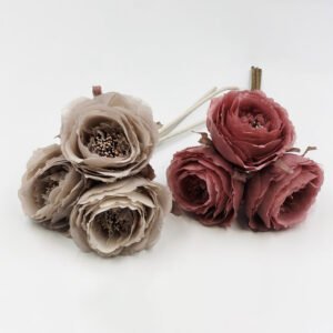 Ρομαντική Vintage Ανθοσύνθεση με Παιώνιες