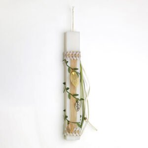 Αρωματική Πασχαλινή Λαμπάδα με Θέμα Elegant Nature