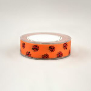 Πολυεστερική Πασχαλινή Κορδέλα με Πασχαλίτσες 2.3cm x 50m