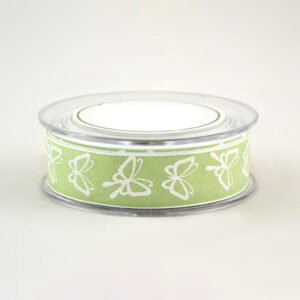 Πολυεστερική Πασχαλινή Κορδέλα Ποπλίνα Πεταλούδα 1.3cm x 18.2m