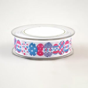 Πασχαλινή Κορδέλα Γκρο με Αυγά 2.3cm x 9m