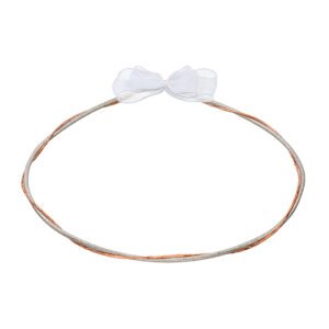 Χειροποίητα Επάργυρα και Επιπλατινωμένα Στέφανα Γάμου σε Ροζ Χρυσό και Ασημί Χρώμα