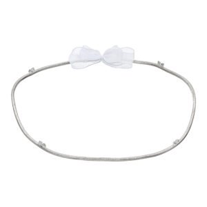 Χειροποίητα Επάργυρα και Επιπλατινωμένα Ασημί Στέφανα Γάμου με Χάντρες