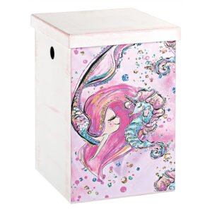 Κουτί Βάπτισης με Θέμα Γοργόνα