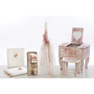 ΣΕΤ ΒΑΠΤΙΣΗΣ ΓΙΑ ΚΟΡΙΤΣΙ ΜΟΝΟΓΡΑΜΜΑ ΜΕ ΛΟΥΛΟΥΔΙΑ