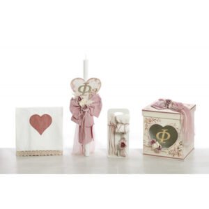 ΣΕΤ ΒΑΠΤΙΣΗΣ ΓΙΑ ΚΟΡΙΤΣΙ ΜΟΝΟΓΡΑΜΜΑ ΚΑΙ ΚΑΡΔΙΑ