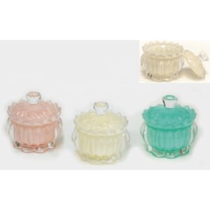 Γυάλινη Φοντανιέρα σε Τρία Χρώματα