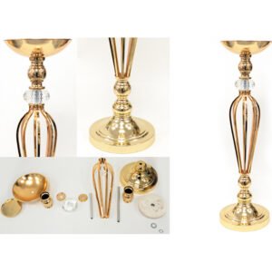 Χρυσό Μεταλλικό Σταντ για Λουλούδια