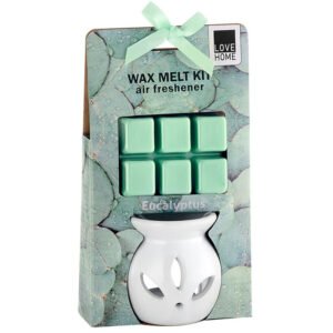 Gift Set με Βάση και Wax Melts με Άρωμα Ευκάλυπτος