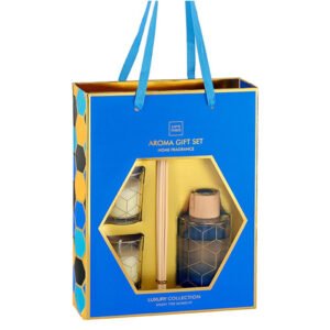 Gift Set με Αρωματικό Χώρου και Κεριά με Άρωμα Όσμανθος και Μαύρο Τσάι