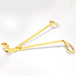 Χρυσό Ψαλίδι για Φυτίλια Κεριών 18 cm