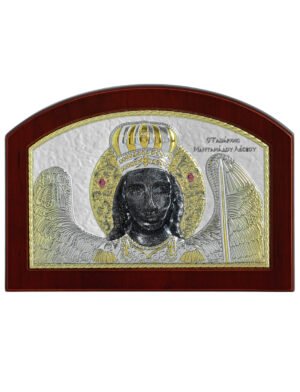 Ασημένια Εικόνα Ταξιάρχης Μανταμάδου 19cmx24.5cm