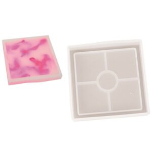 Τετράγωνο Καλούπι Σιλικόνης 10.7cm x 10.7cm x 1.5cm