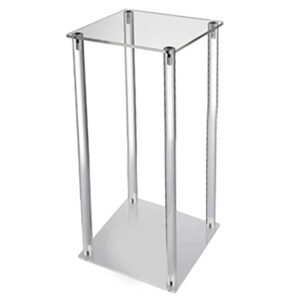 Διάφανη Ακρυλική Ανθοστήλη 30cmx60cm