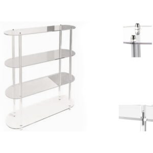 Διάφανο Ακρυλικό Σταντ Ραφιέρα 120cmx145cm