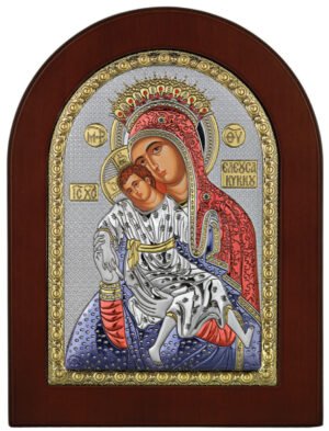 Ασημένια Εικόνα Παναγία Κύκκου 20cmx26cm