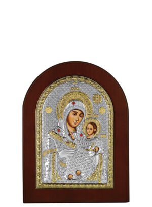 Ασημένια Εικόνα Παναγία Βηθλεέμ 10cmx14cm