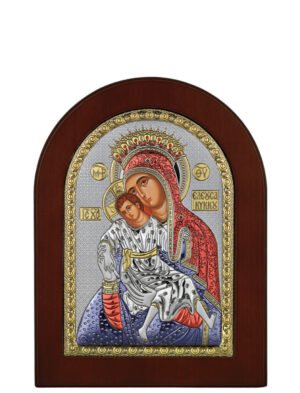 Ασημένια Εικόνα Παναγία Κύκκου 10cmx14cm