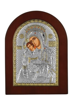 Ασημένια Εικόνα Παναγία Κύκκου 15cmx21cm