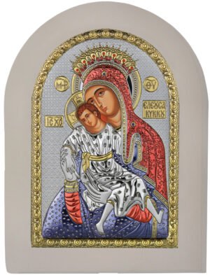 Ασημένια Εικόνα Παναγία Κύκκου 20cmx26cm