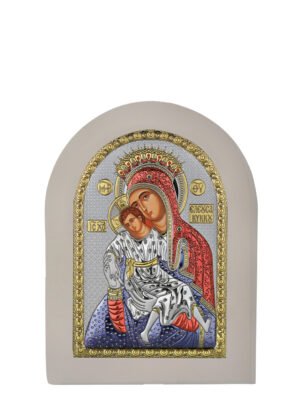 Ασημένια Εικόνα Παναγία Κύκκου 7.5cmx9.5cm