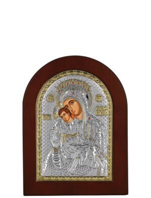 Ασημένια Εικόνα Παναγία Κύκκου 7.5cmx9.5cm