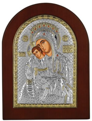 Ασημένια Εικόνα Παναγία Κύκκου 20cmx26cm