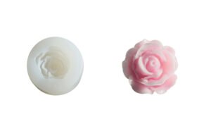 Καλούπι Σιλικόνης με Σχέδιo τριαντάφυλλο 4cm