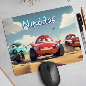 Προσωποποιημένο Mouse Pad με Σχέδιο Αυτοκίνητα Καρτούν