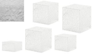 Ακρυλικό Σταντ Κολώνες Σετ/5 τεμ