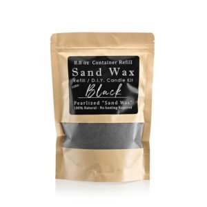Σκόνη Κεριού Στεατίνης (Candle Sand) 250gr - BLACK